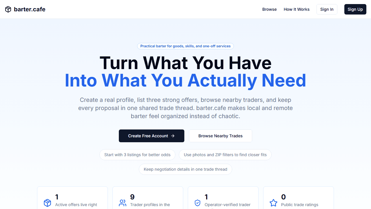 Marketplace industry showcase preview