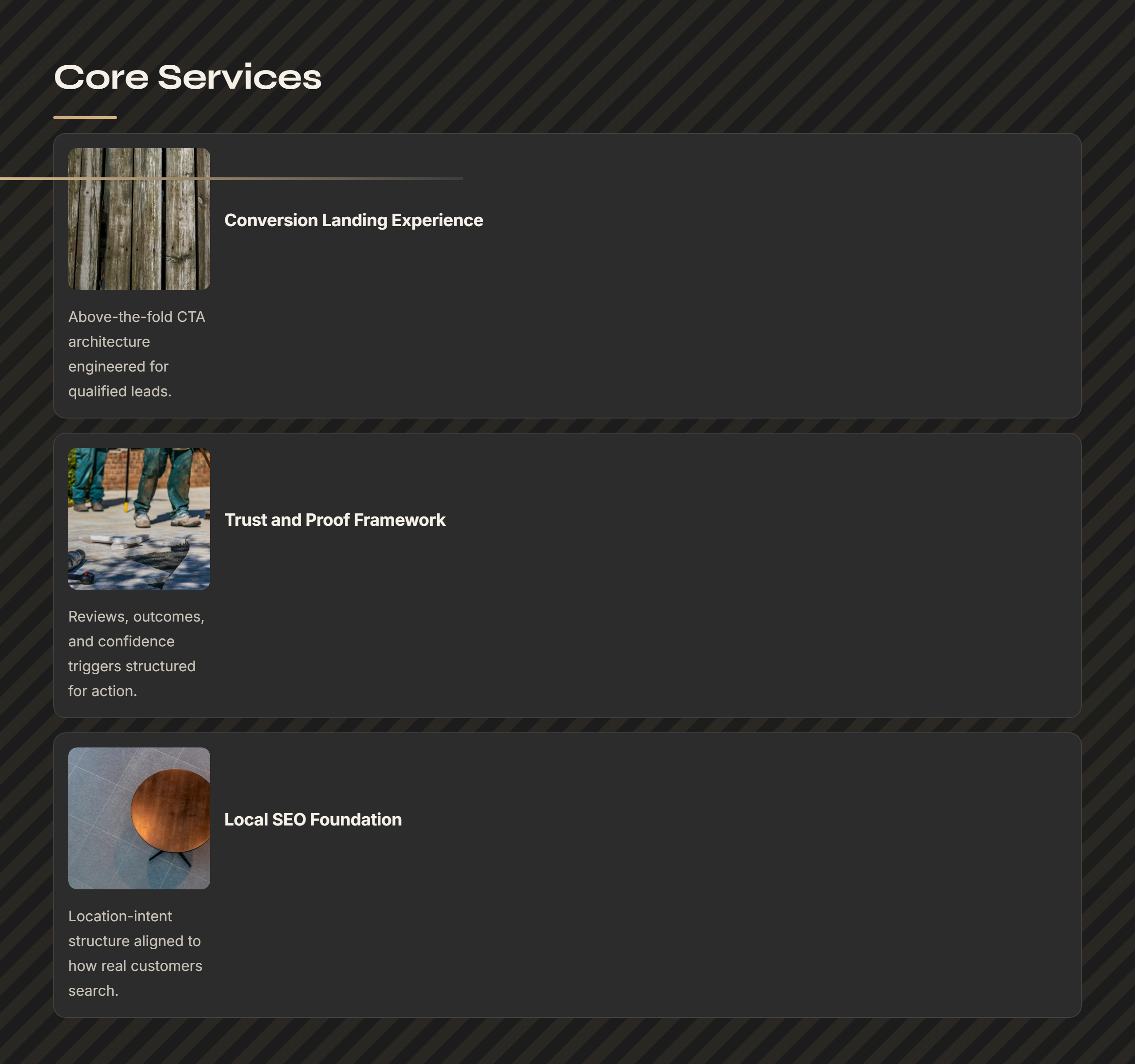 Flooring Template — Luxury Surfaces preview