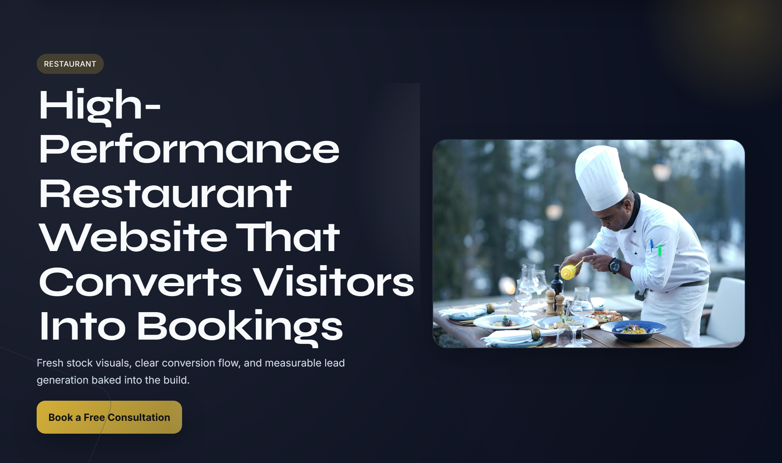 Restaurant Template (Base) preview