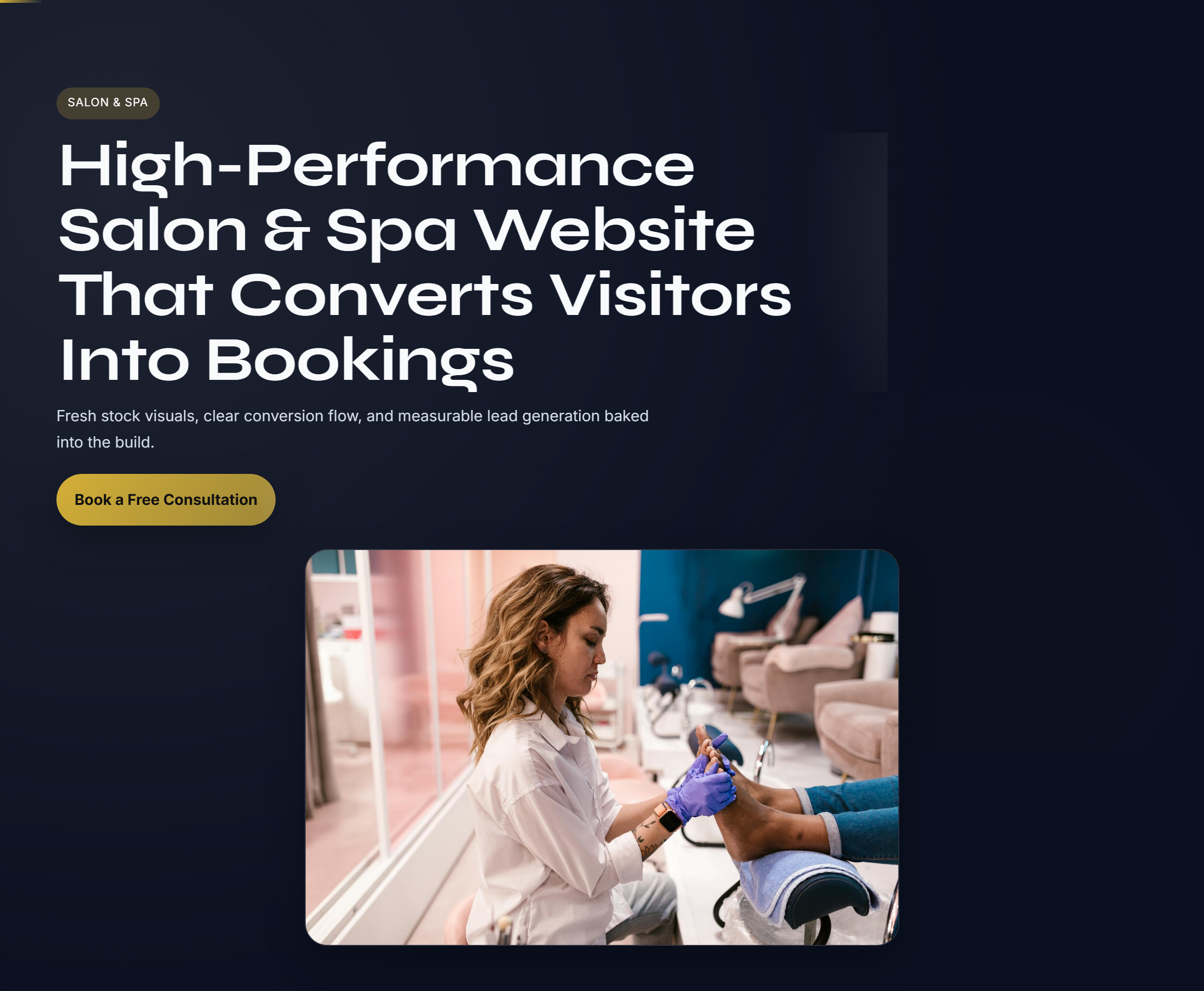 Salon & Spa Template (Base) preview
